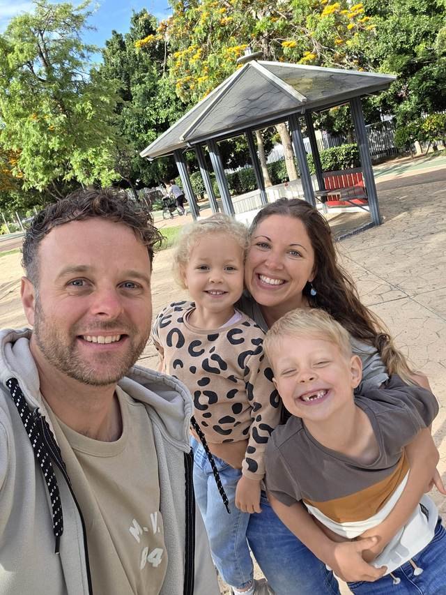 Wes and family travelling
